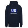 U8 - Unisex Hoodie - Navy