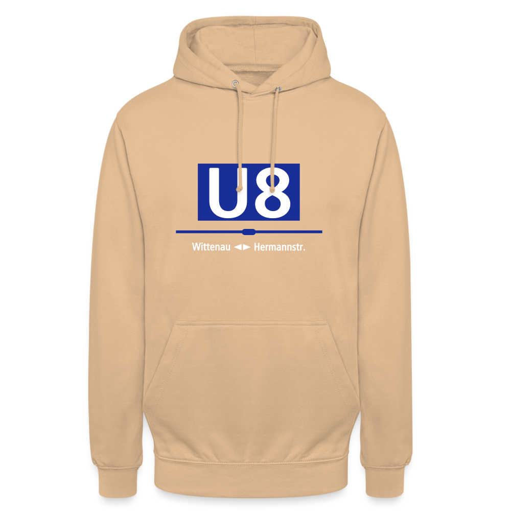 U8 - Unisex Hoodie - Beige