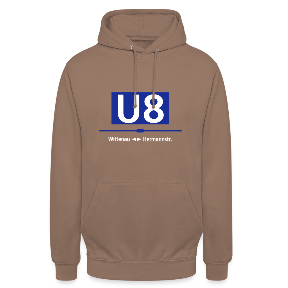 U8 - Unisex Hoodie - Mokka