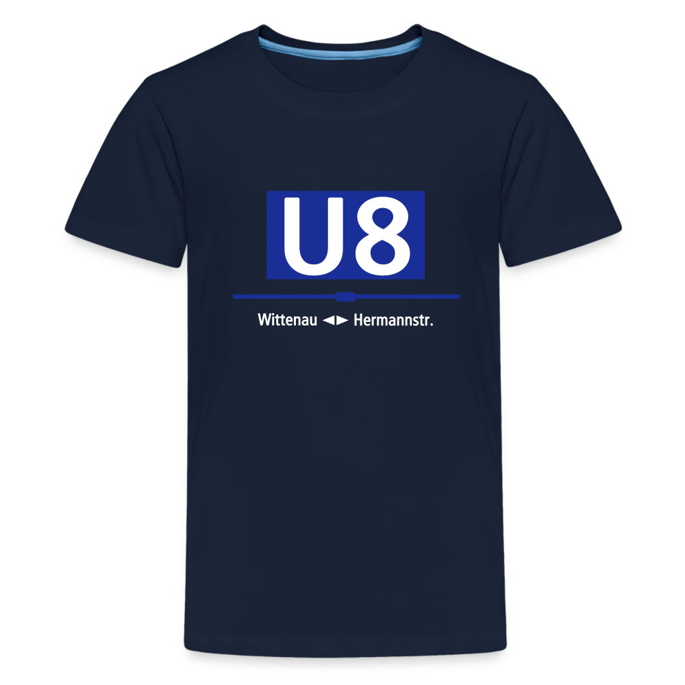 U8 - Teenager Premium T-Shirt - Navy