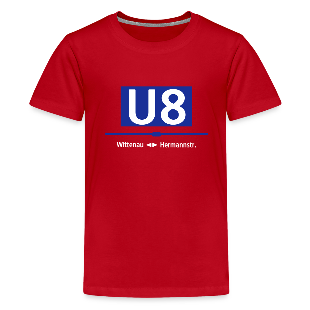 U8 - Teenager Premium T-Shirt - Rot