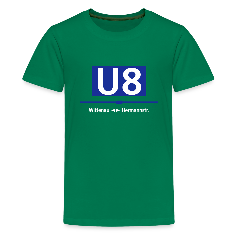 U8 - Teenager Premium T-Shirt - Kelly Green