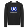 U8 - Kinder Langarmshirt - Schwarz