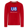 U8 - Kinder Langarmshirt - Rot