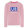 U8 - Kinder Langarmshirt - Hellrosa