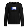 U8 - Teenager Langarmshirt - Schwarz