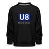 U8 - Kinder Premium Sweatshirt - Schwarz
