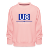 U8 - Kinder Premium Sweatshirt - Kristallrosa