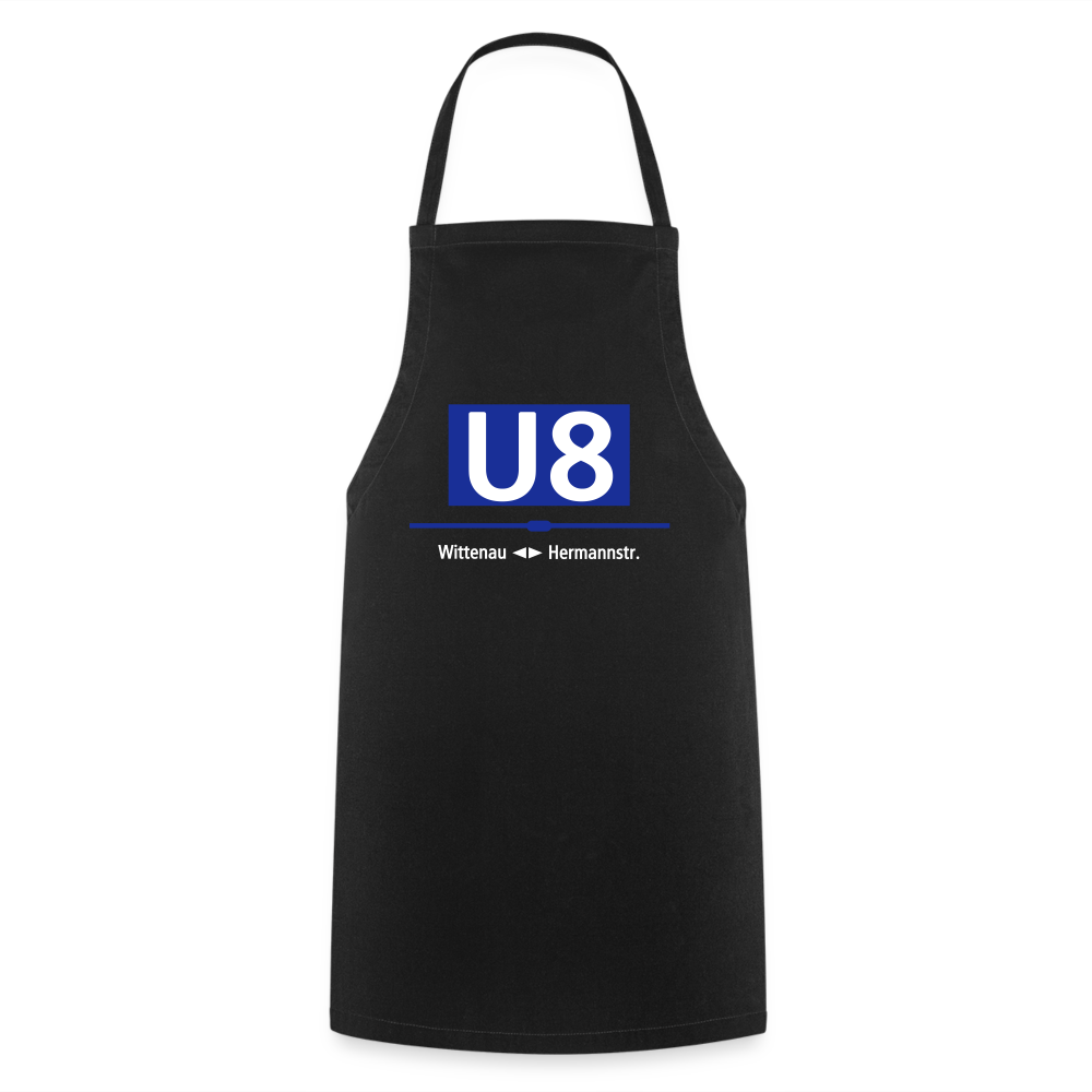 U8 - Kochschürze - Schwarz