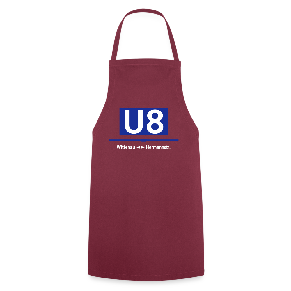 U8 - Kochschürze - Bordeaux
