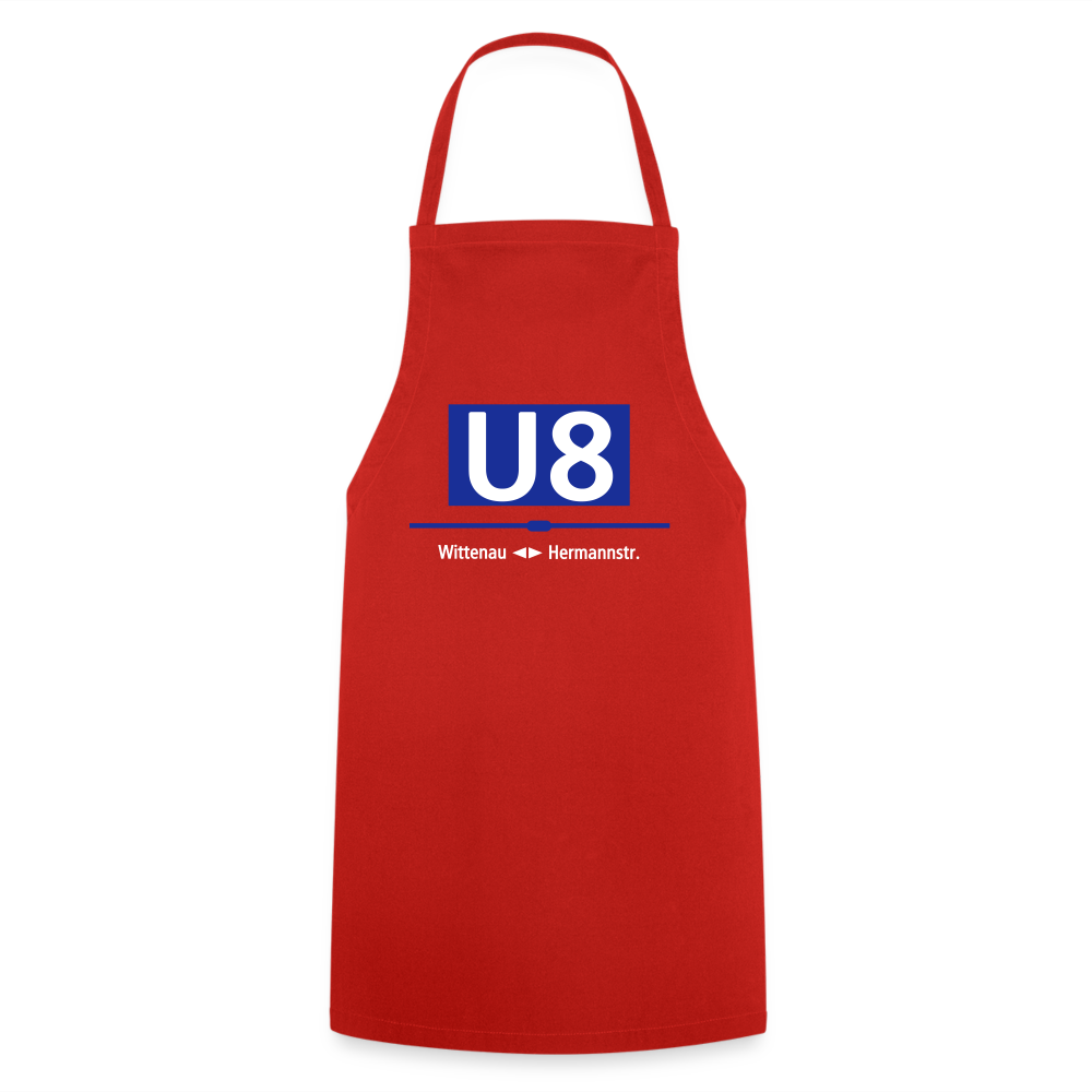 U8 - Kochschürze - Rot