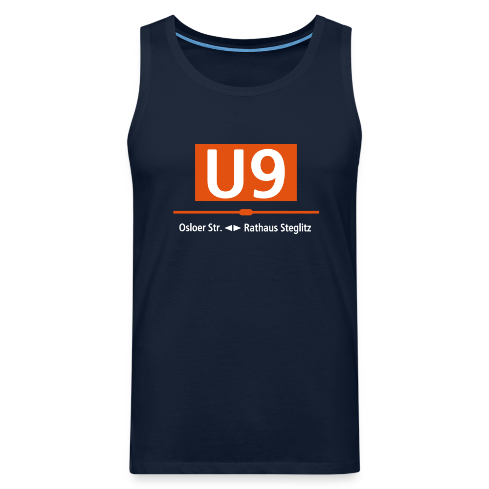 U9 - Männer Premium Tank Top - Navy