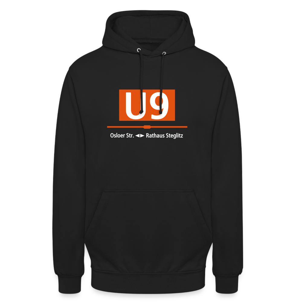 U9 - Unisex Hoodie - Schwarz