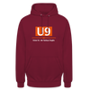 U9 - Unisex Hoodie - Bordeaux