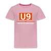 U9 - Kinder Premium T-Shirt - Hellrosa