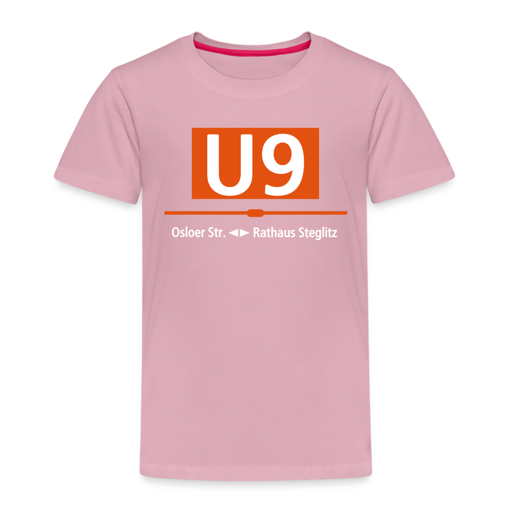 U9 - Kinder Premium T-Shirt - Hellrosa