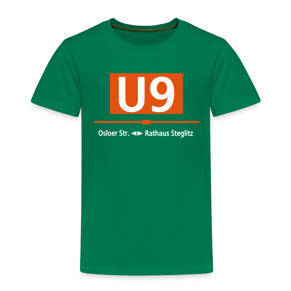 U9 - Kinder Premium T-Shirt - Kelly Green