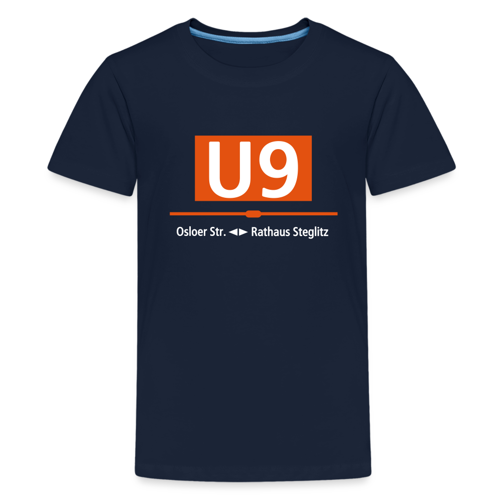 U9 - Teenager Premium T-Shirt - Navy