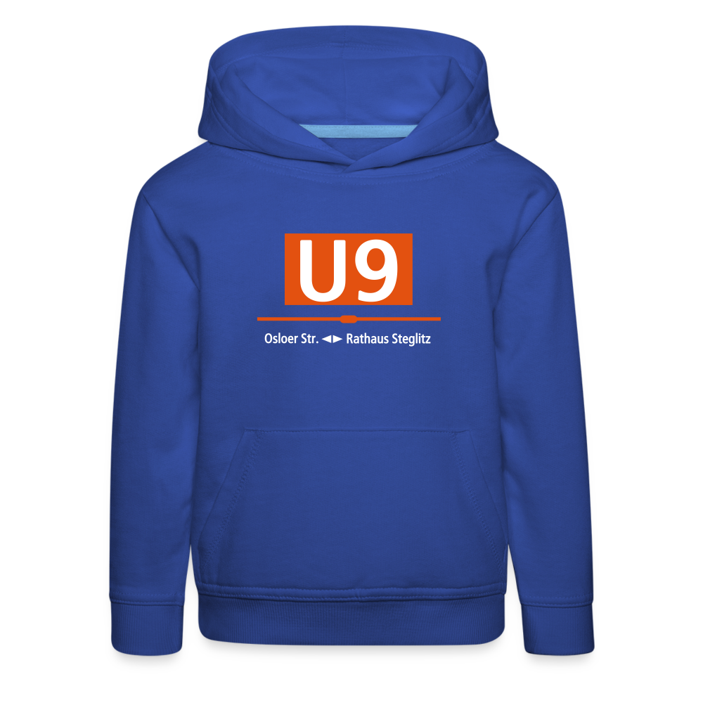 U9 - Kinder Premium Hoodie - Royalblau