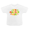ick mauser - Baby T-Shirt - Weiß