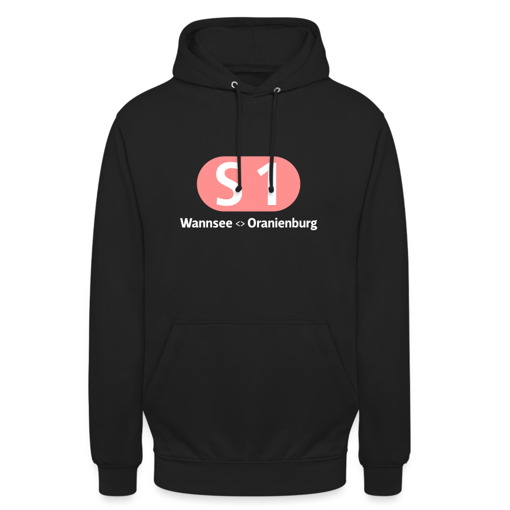 S1 - Unisex Hoodie - Schwarz