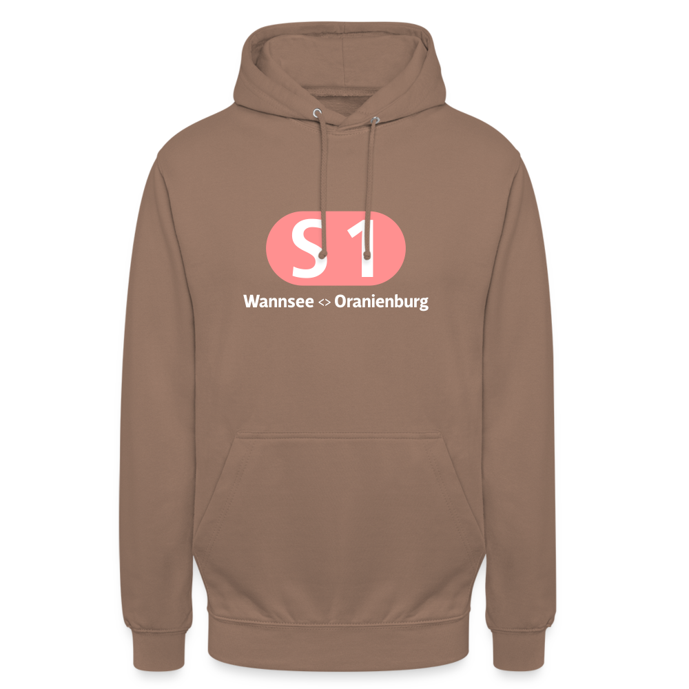 S1 - Unisex Hoodie - Mokka