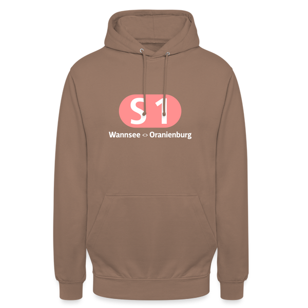 S1 - Unisex Hoodie - Mokka