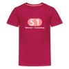 S1 - Teenager Premium T-Shirt - dunkles Pink