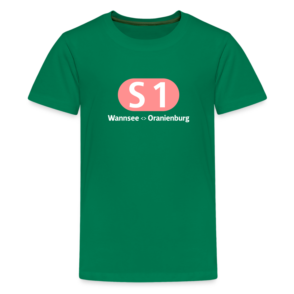 S1 - Teenager Premium T-Shirt - Kelly Green