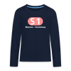 S1 - Teenager Langarmshirt - Navy