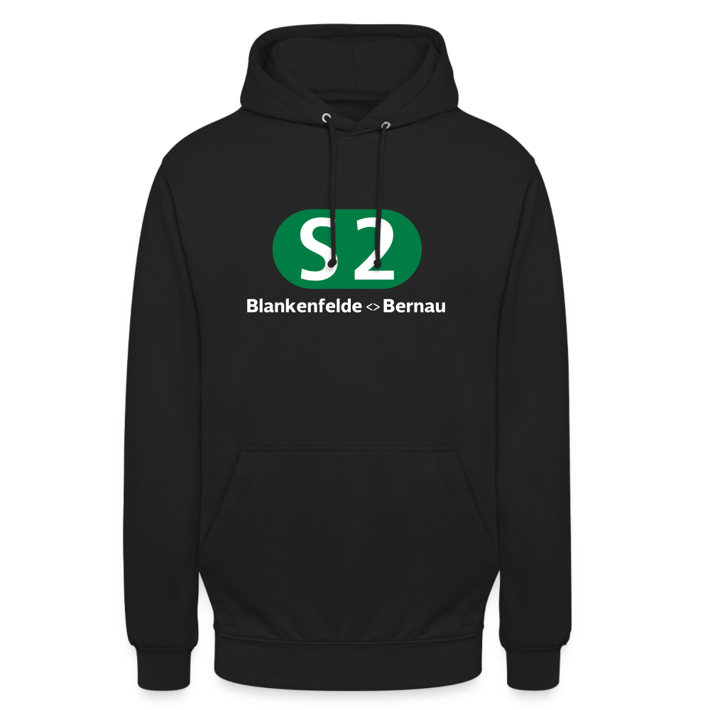 S2 - Unisex Hoodie - Schwarz