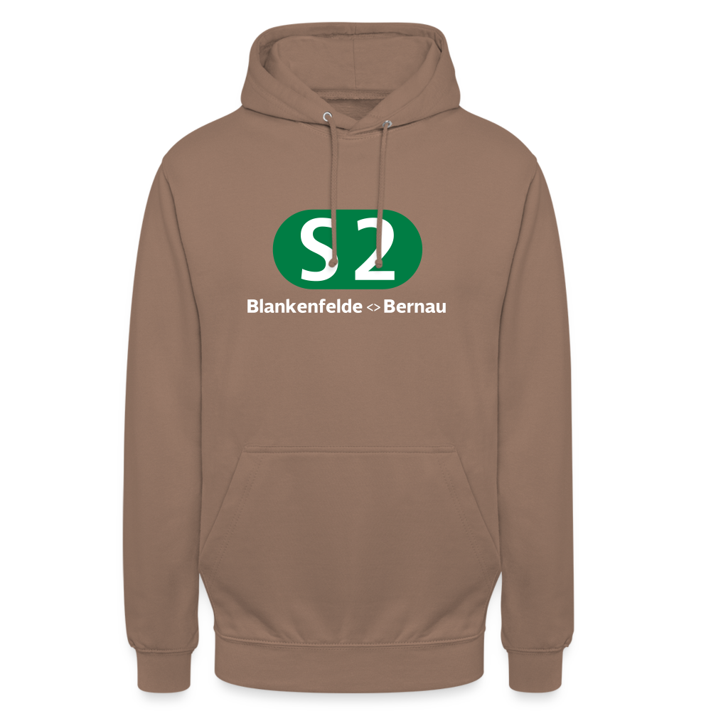 S2 - Unisex Hoodie - Mokka