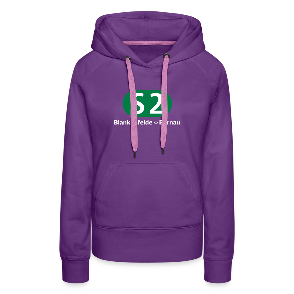 S2 - Frauen Premium Hoodie - Purple