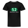 S2 - Teenager Premium T-Shirt - Schwarz