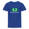 S2 - Teenager Premium T-Shirt - Königsblau