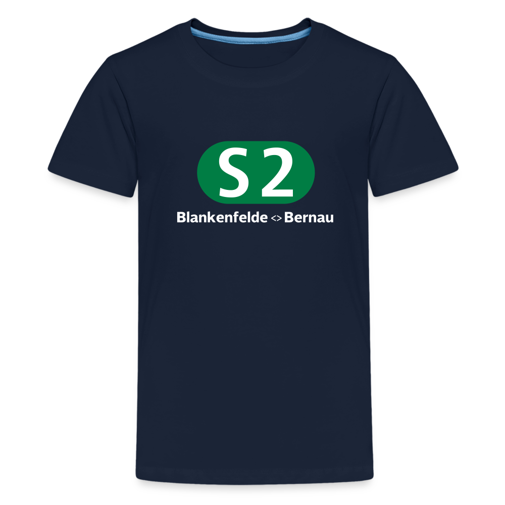 S2 - Teenager Premium T-Shirt - Navy