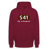 S41 - Unisex Hoodie - Bordeaux