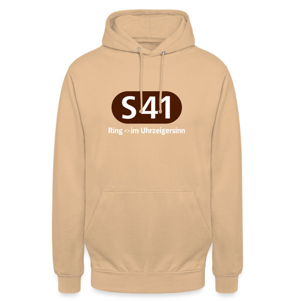 S41 - Unisex Hoodie - Beige