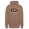 S41 - Unisex Hoodie - Mokka