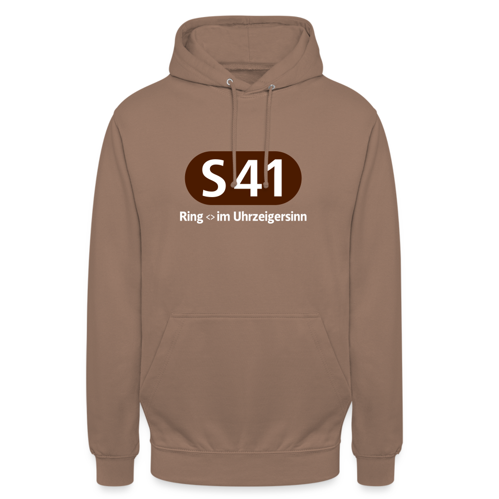 S41 - Unisex Hoodie - Mokka
