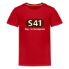 S41 - Teenager Premium T-Shirt - Rot