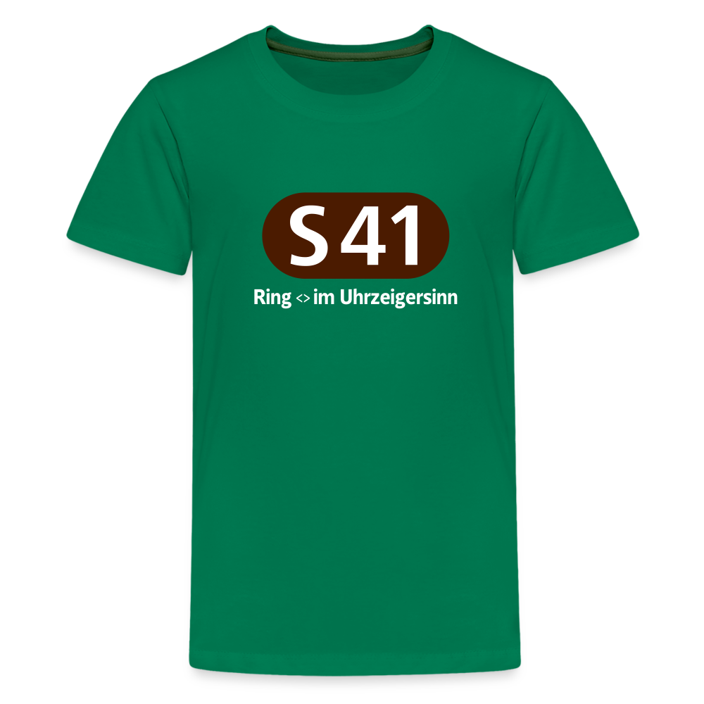 S41 - Teenager Premium T-Shirt - Kelly Green