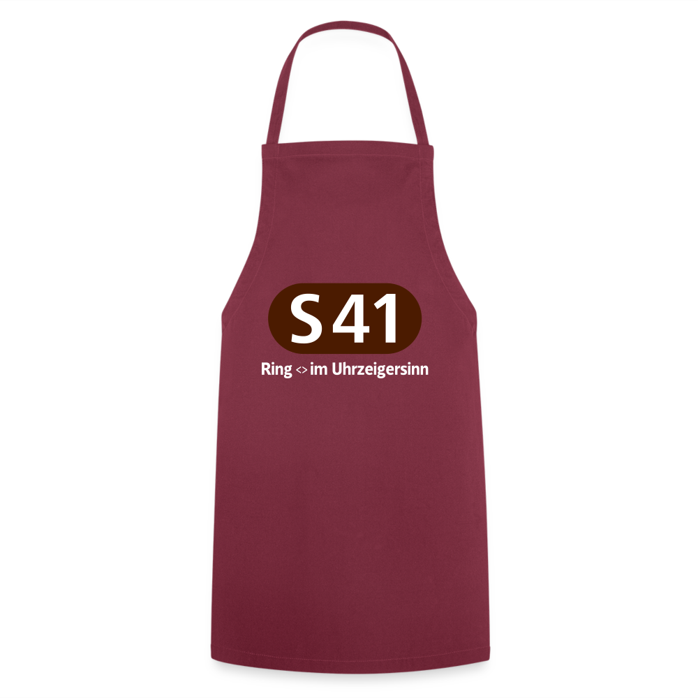 S41 - Kochschürze - Bordeaux