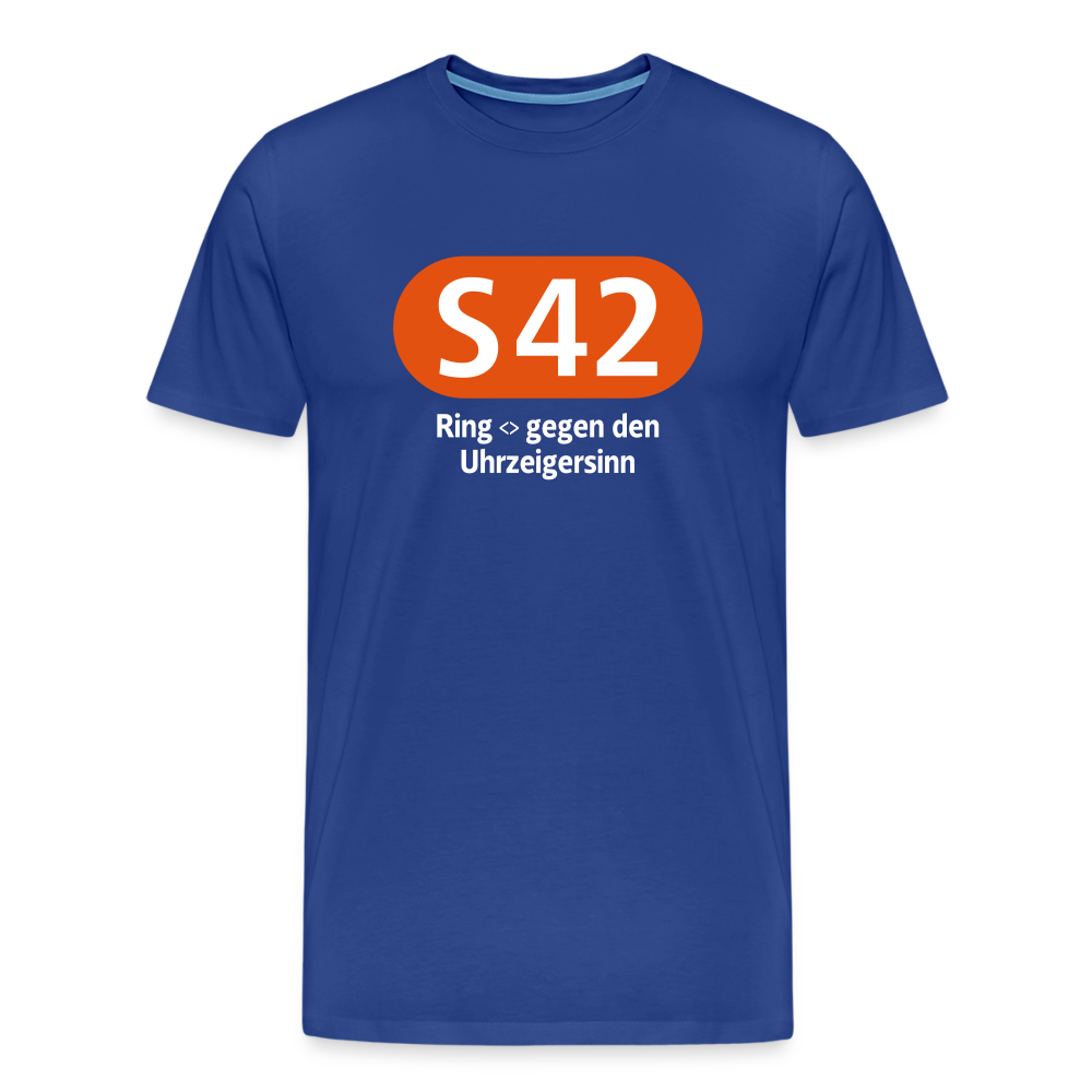 S42 - Männer Premium T-Shirt - Königsblau