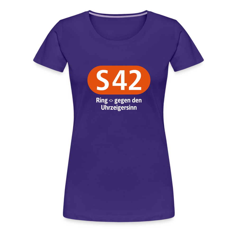 S42 - Frauen Premium T-Shirt - Lila