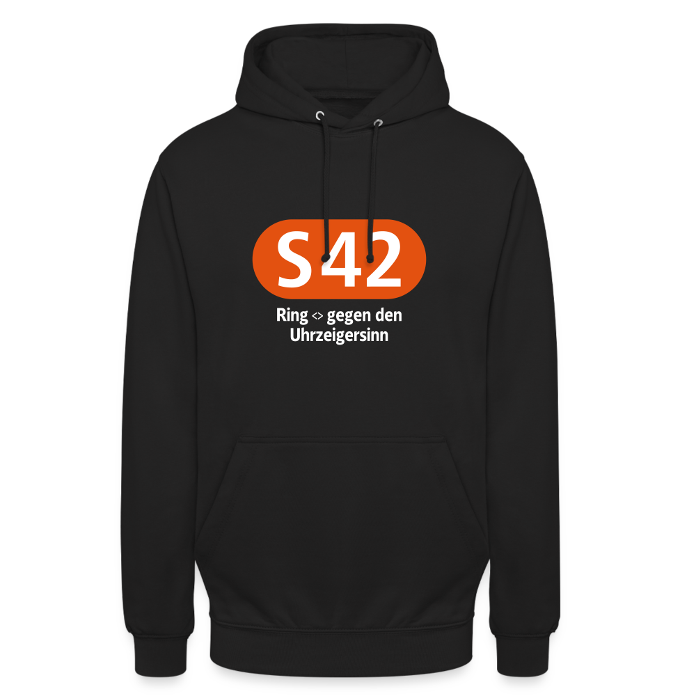 S42 - Unisex Hoodie - Schwarz