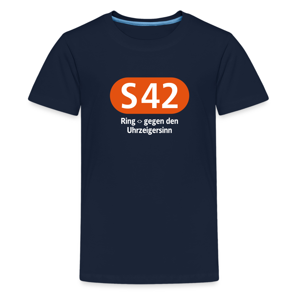 S42 - Teenager Premium T-Shirt - Navy