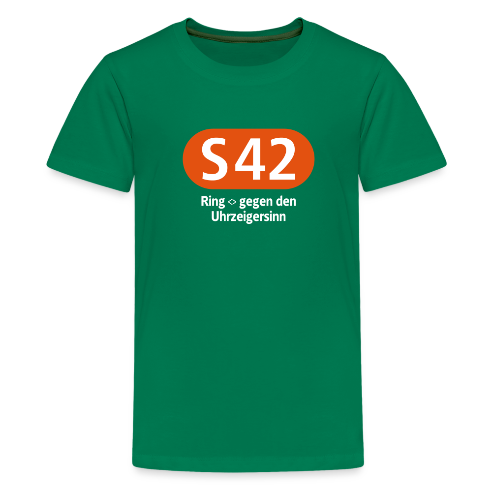 S42 - Teenager Premium T-Shirt - Kelly Green