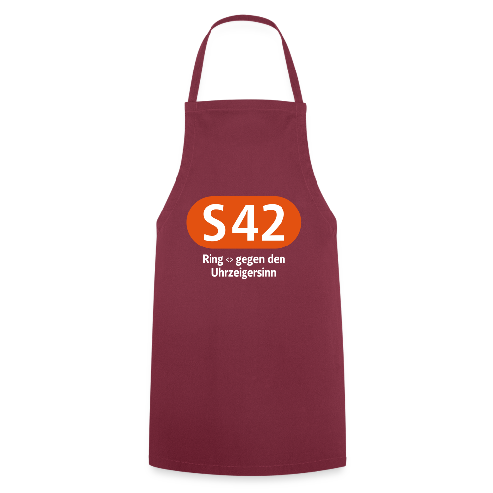 S42 - Kochschürze - Bordeaux