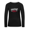 Haupstadt Rebell - Frauen Premium Langarmshirt - Schwarz